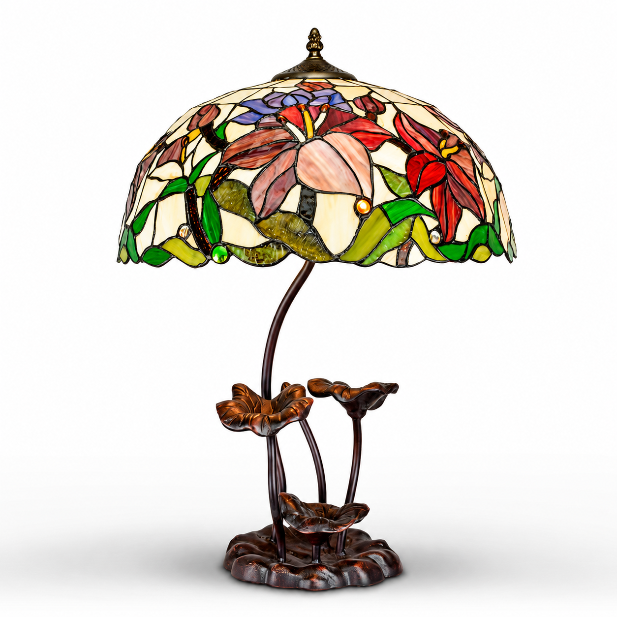 Tiffany style Lamp | Lighting | Home Decor | Handcrafted