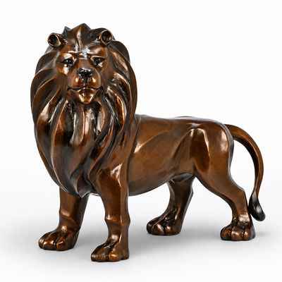 Lion | Animal Sculptures | Home Decor | Handcrafted | Collectible Art
