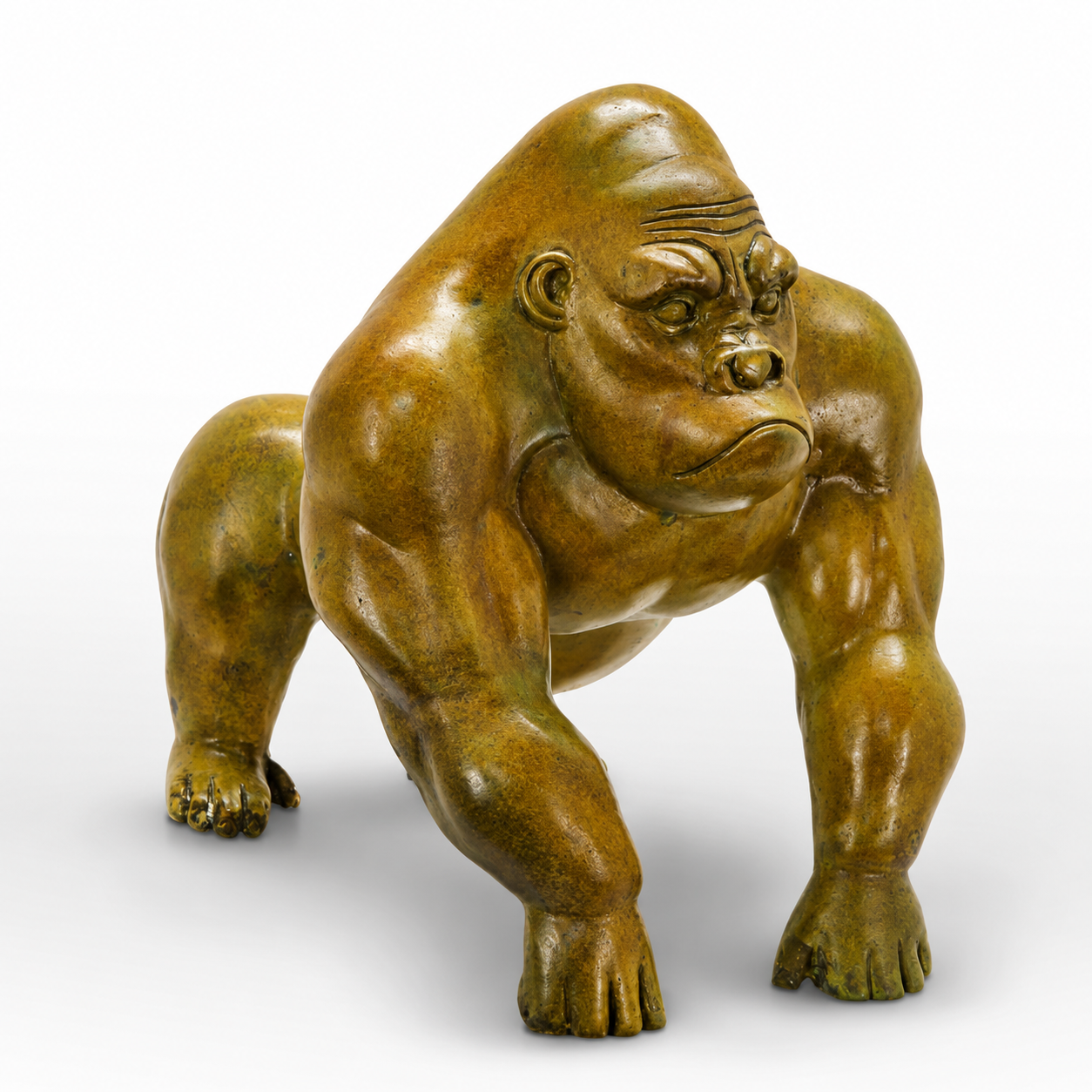 Gorilla | Animal Sculptures | Home Decor | Handcrafted | Collectible A