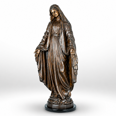 Mary | Handcrafted Bronze Decor | Unique Home Accent | Gift Idea
