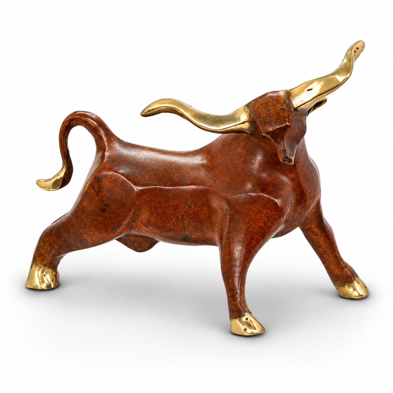 Modern Bull | Animals | Home Decor | Handcrafted | Collectible Art