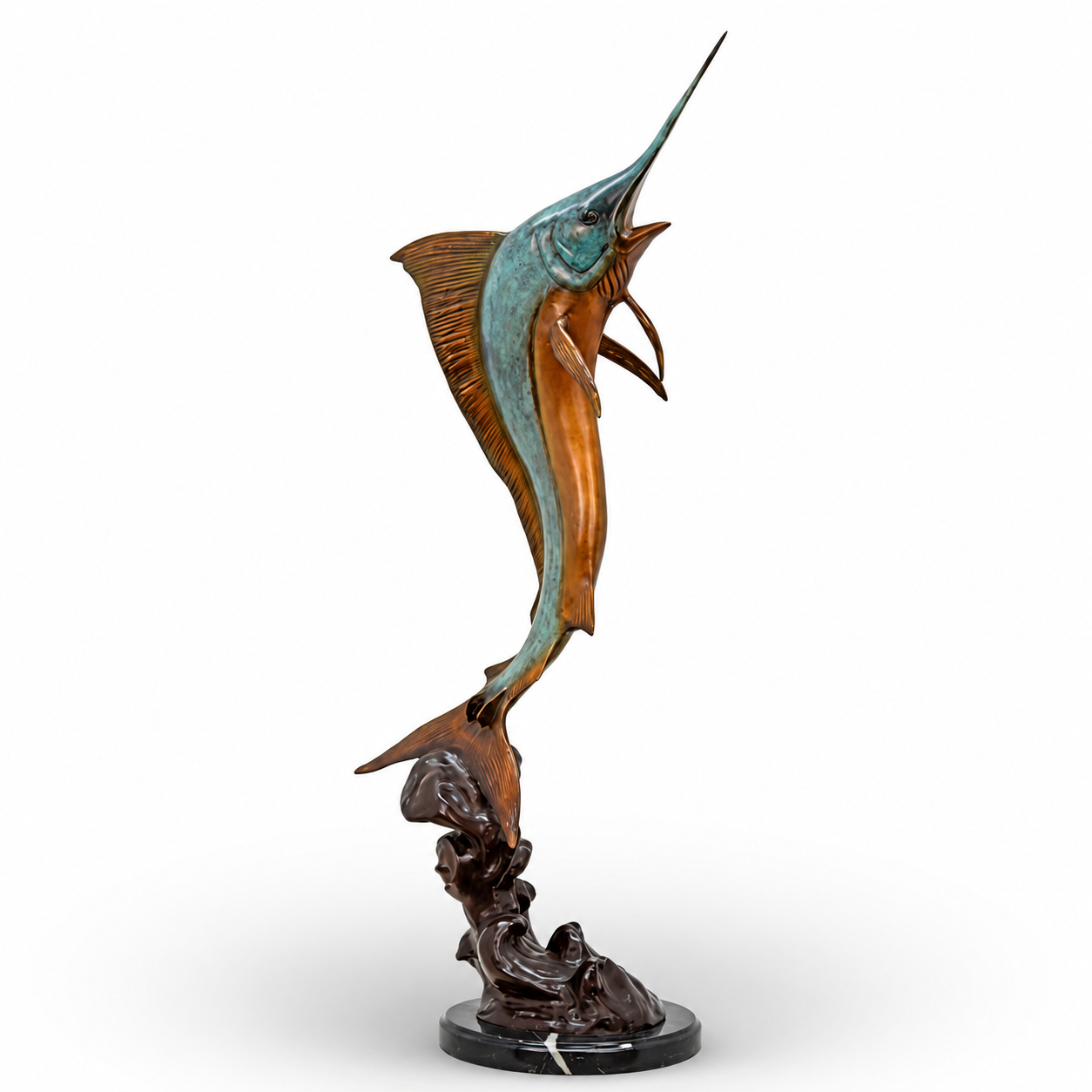 Marlin | Animal Sculptures | Home Decor | Handcrafted | Collectible Ar