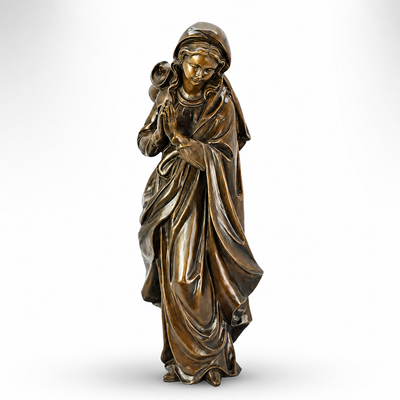 Maria | Handcrafted Bronze Decor | Unique Home Accent | Gift Idea