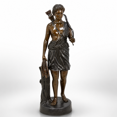 Diana the Archer | Handcrafted Bronze Decor | Unique Home Accent