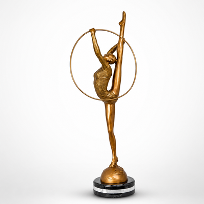 Hoop Dancer | Handcrafted Bronze Decor | Unique Home Accent