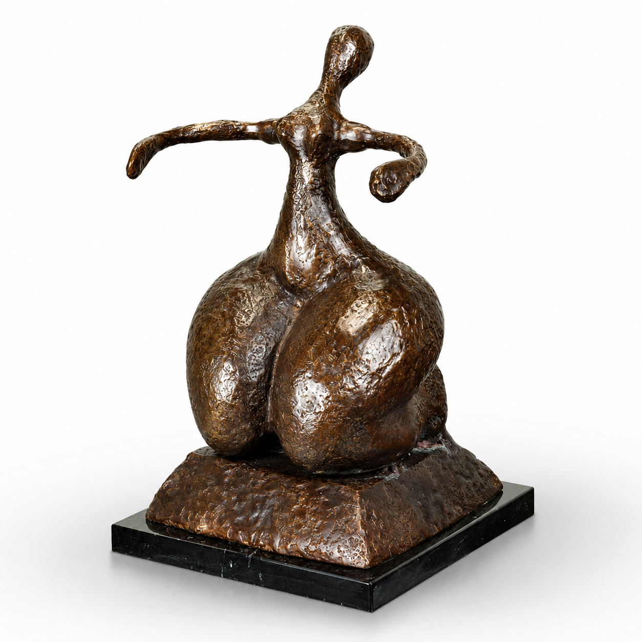 Bronze Sculpture of a Reclining Female Nude | Nude & Figurative Art