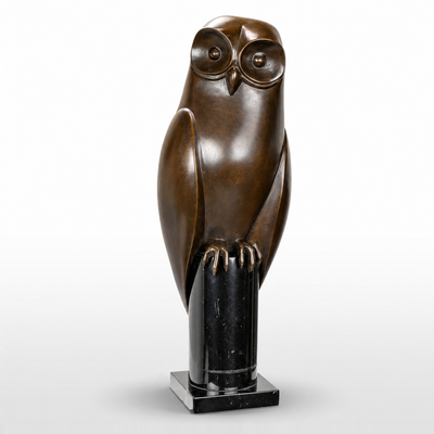 Owl | Handcrafted Bronze Decor | Unique Home Accent | Gift Idea
