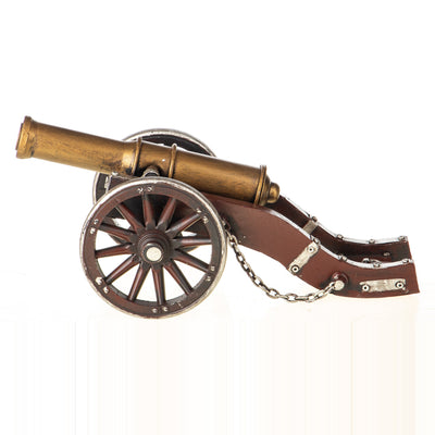 Tin model cannon | Handcrafted Home Decor | Unique Home Accent