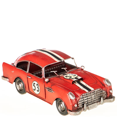 Tin model vintage sports car | Handcrafted Home Decor | Unique Home