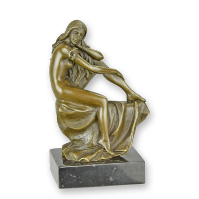 Female Nude Bronze Sculpture