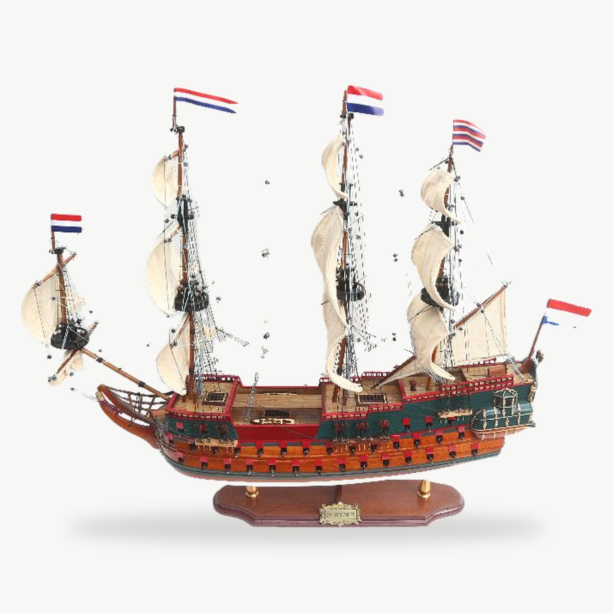 Zeven Provinciën Tall Ship Wooden Model – 80 cm