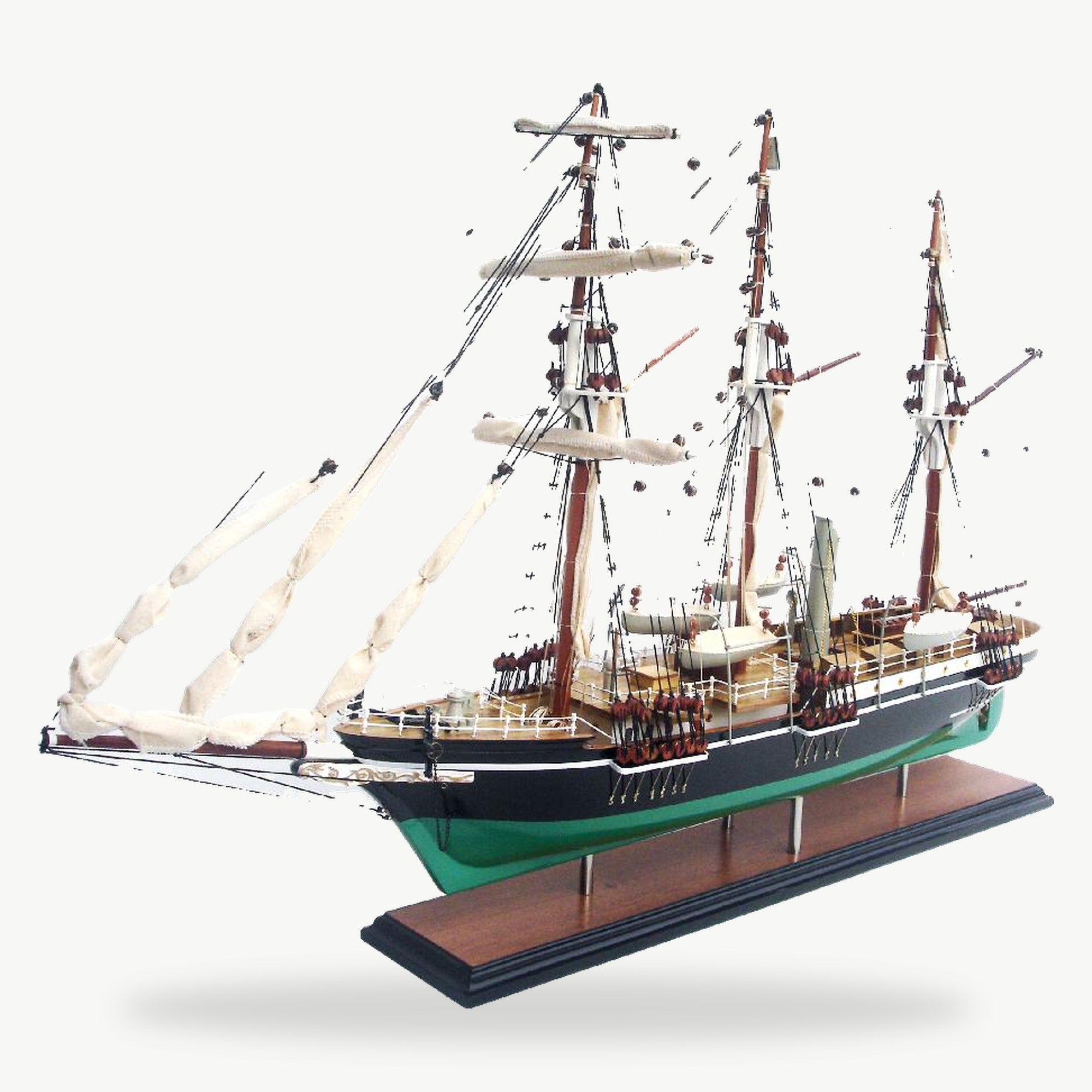 Endurance Ship Wooden Model – 65 cm, Painted (Version 2)