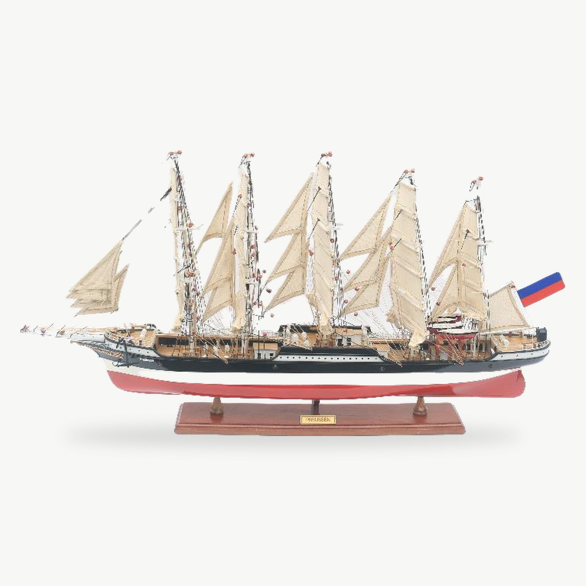 Preussen Tall Ship Wooden Model – 80 cm