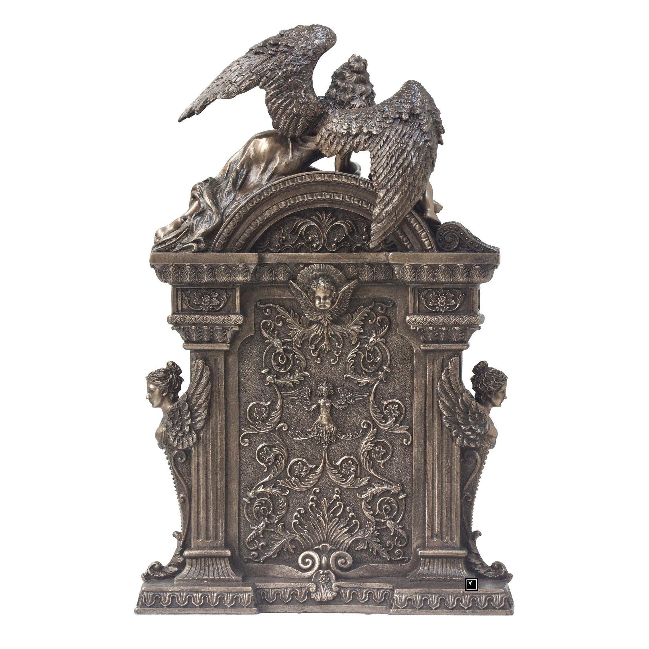 Table Clock with Angels | Clocks | Home Decor | Handcrafted