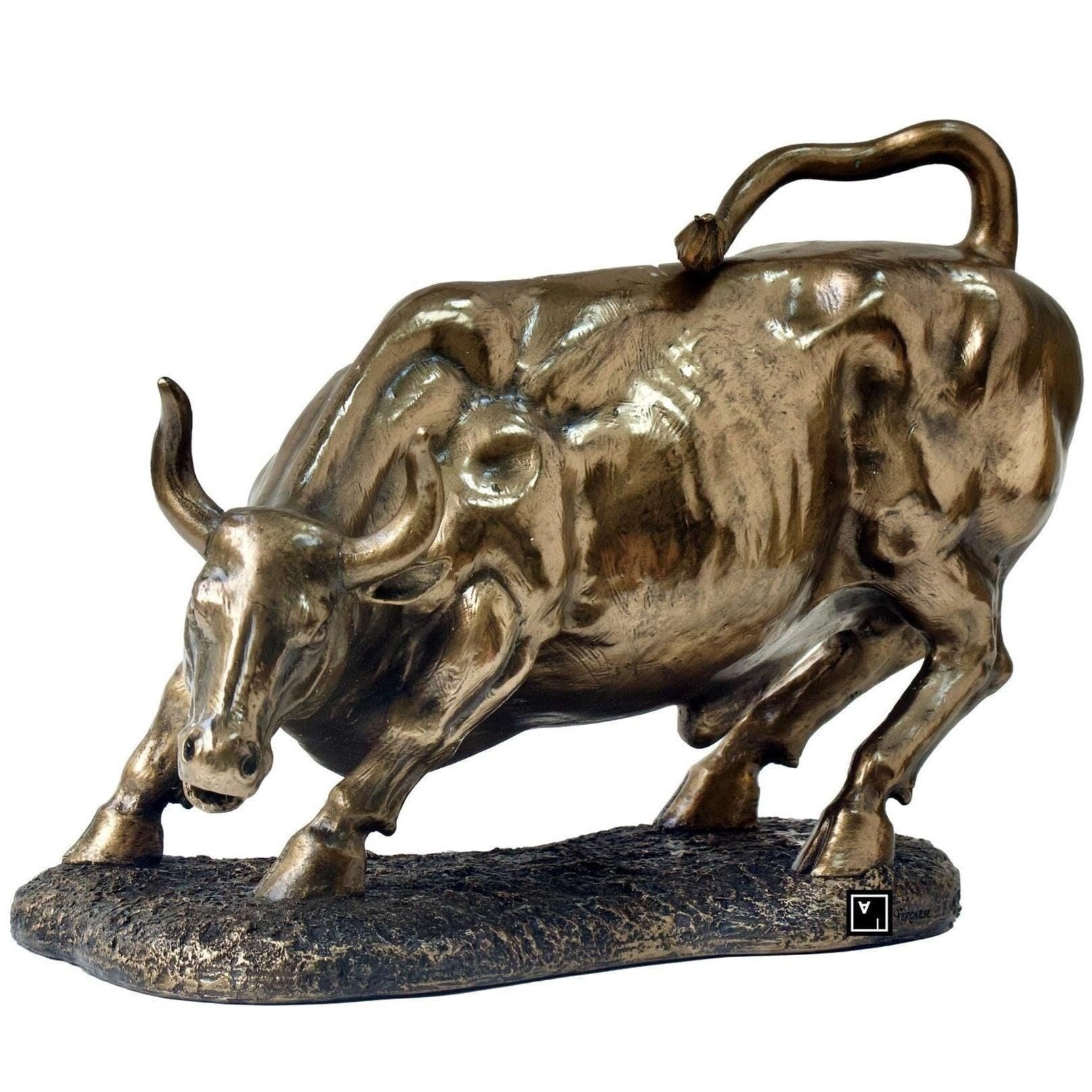 The Charging Bull | Animal Sculptures | Home Decor | Handcrafted