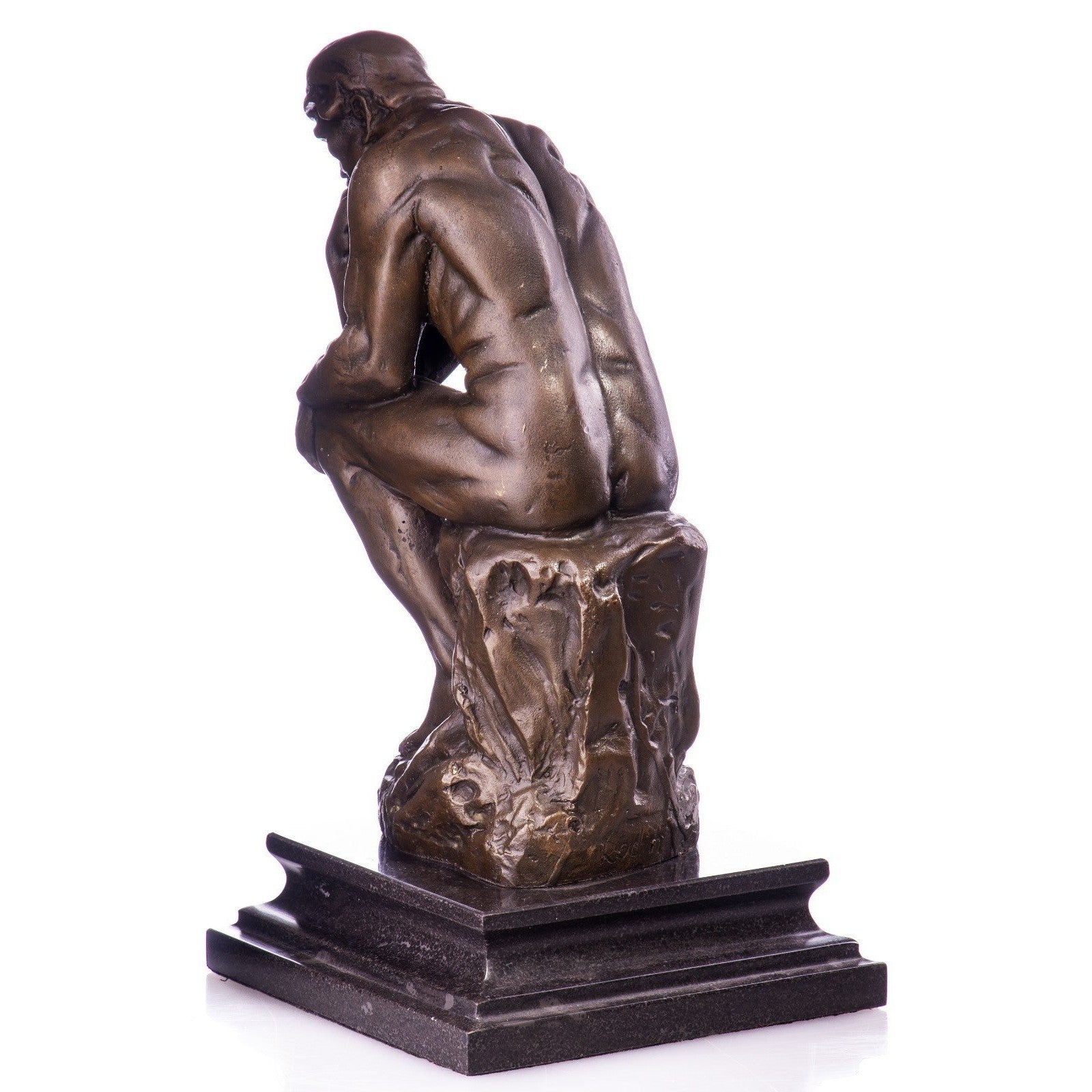 The Thinker Bronze Sculpture After Auguste Rodin | Figurines & Statues