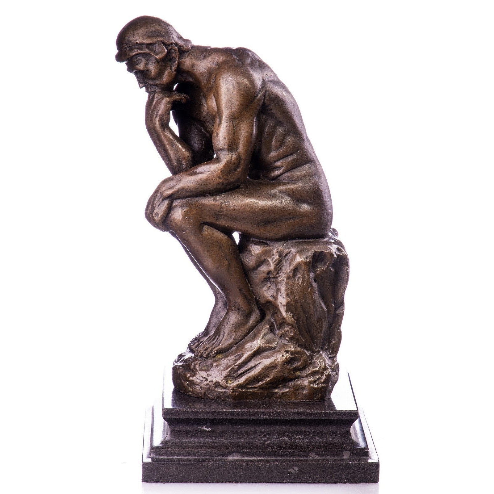 The Thinker Bronze Sculpture After Auguste Rodin | Figurines & Statues