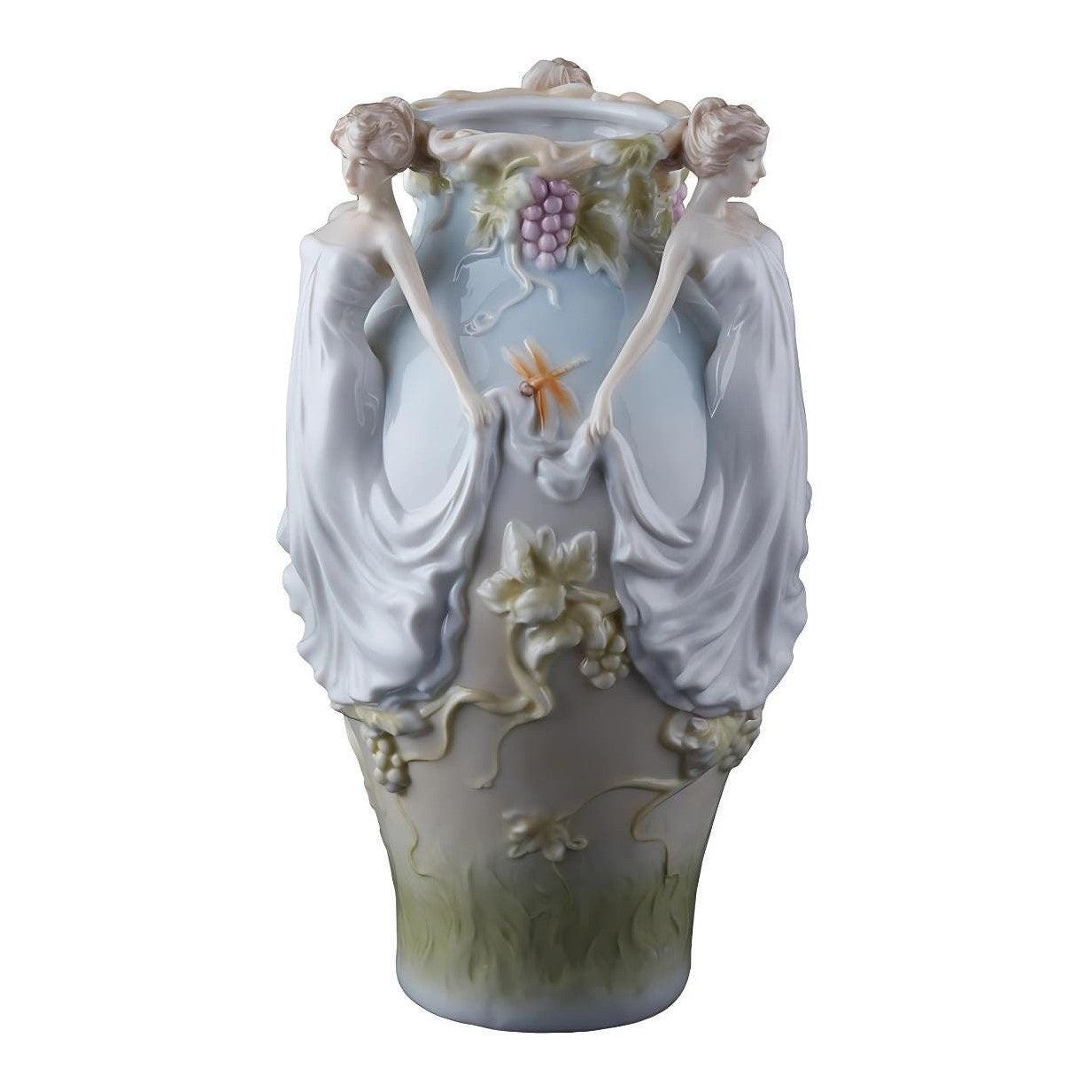 Three Graces Porcelain Vase | Vases & Bowls | Home Decor