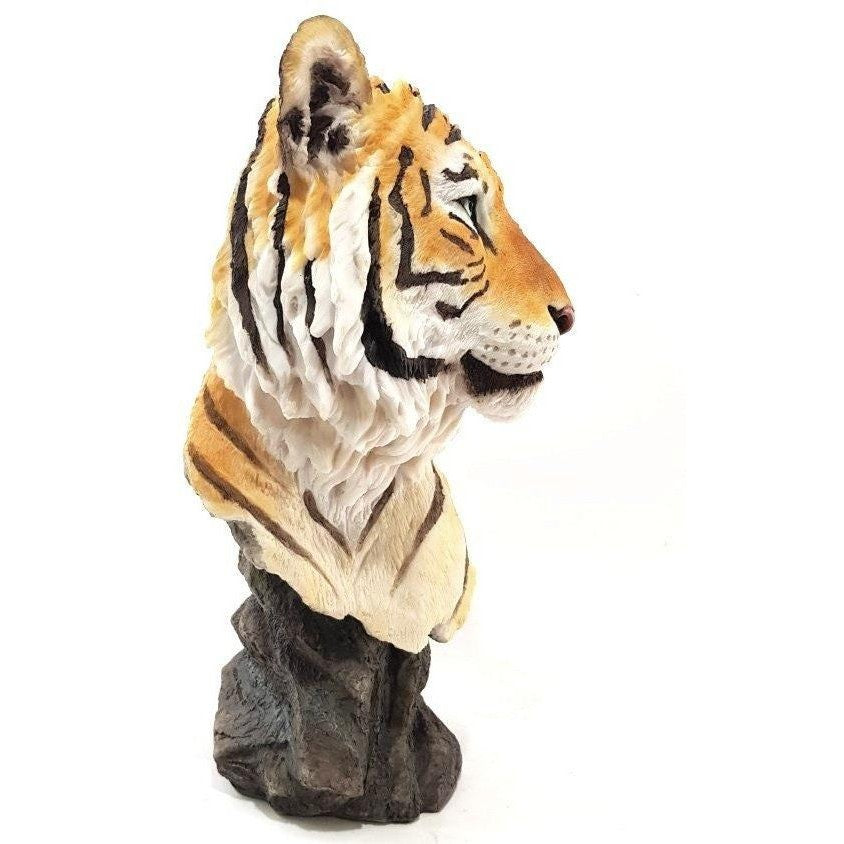 Tiger head Bust | Busts | Home Decor | Handcrafted | Collectible Art
