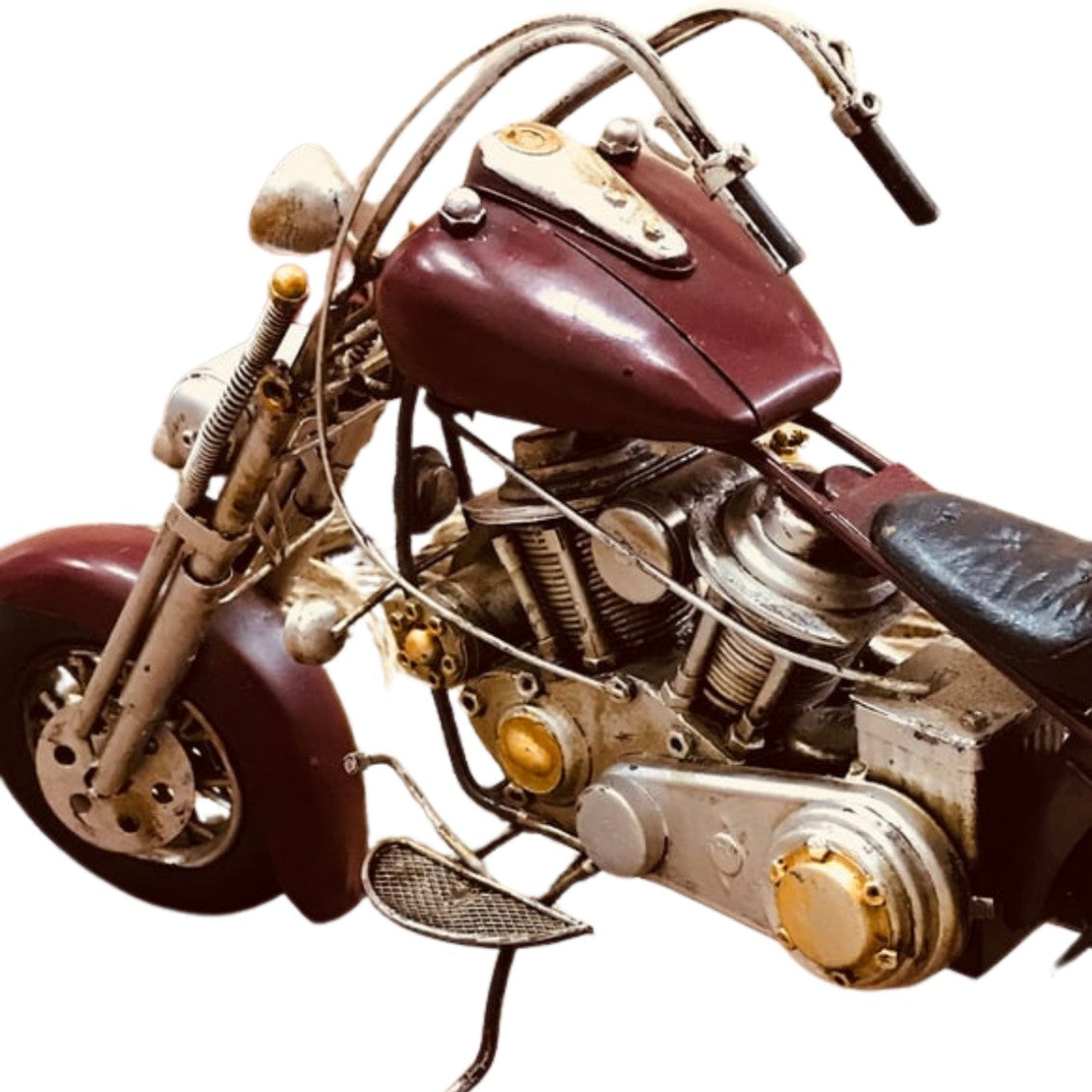 Tin Chopper Motorcycle | Tin & Model Collectibles | Home Decor