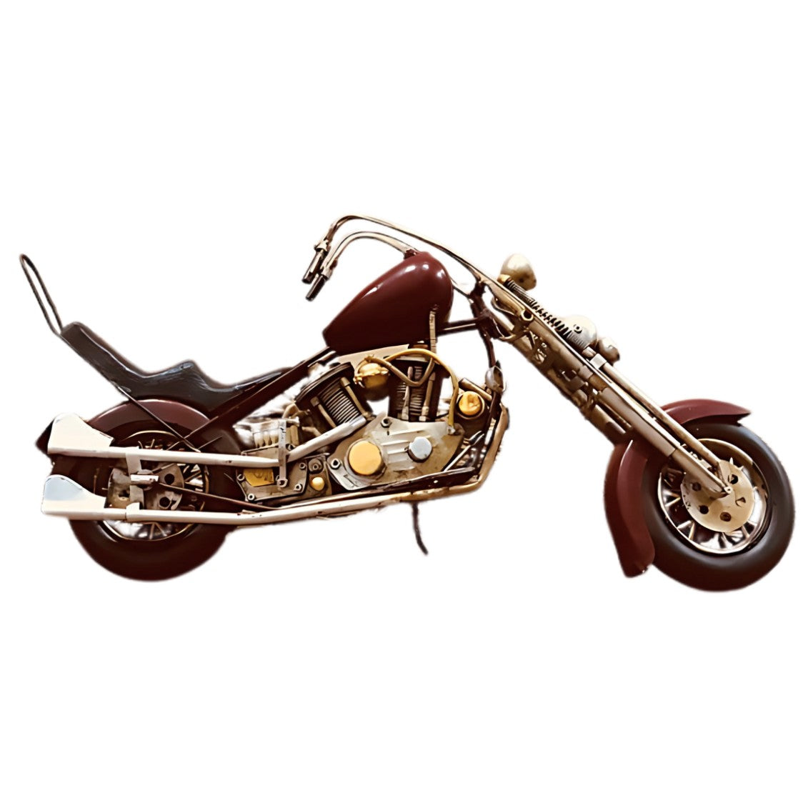 Tin Chopper Motorcycle | Tin & Model Collectibles | Home Decor