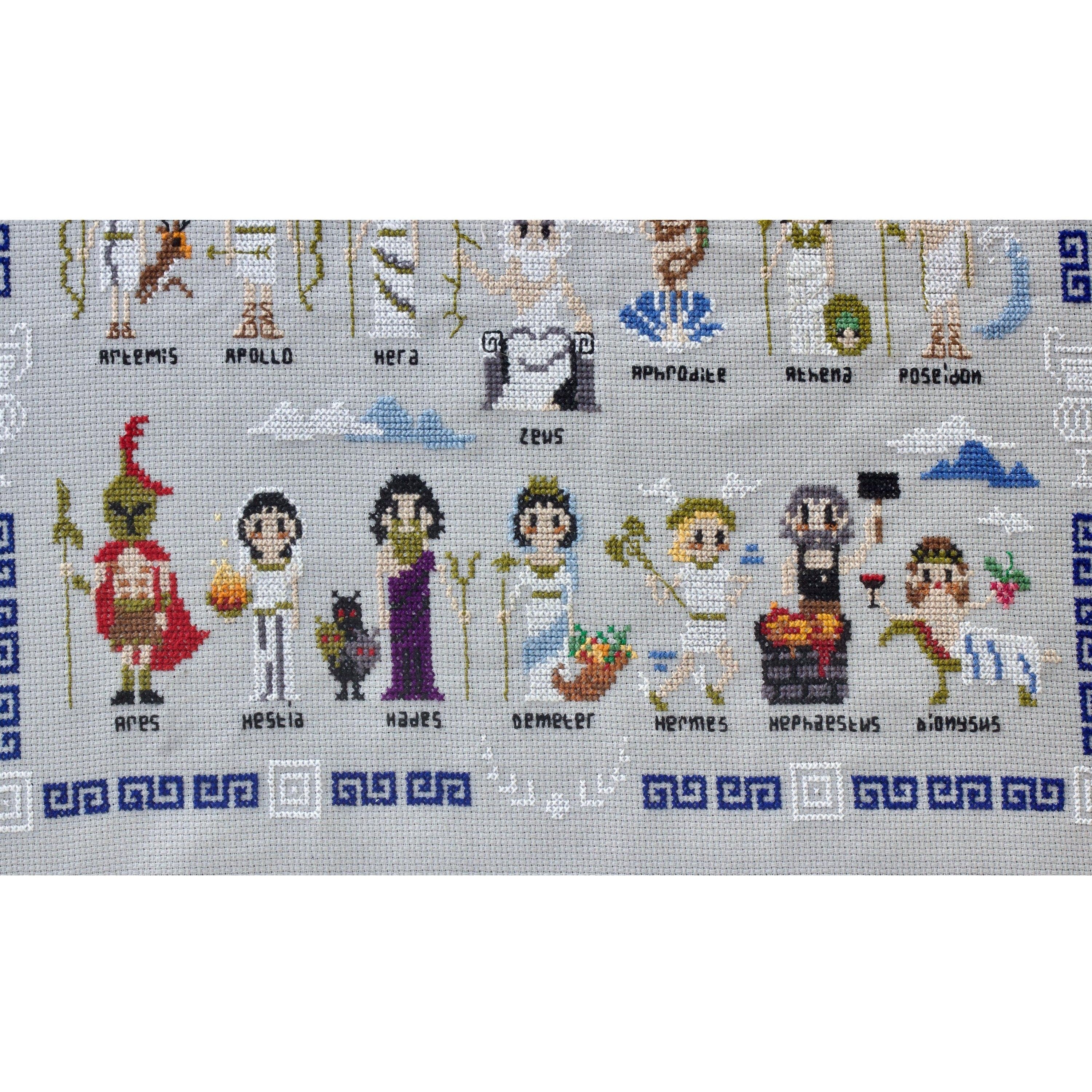 Twelve olympians gods gobelin artwork | Curios & Collectibles