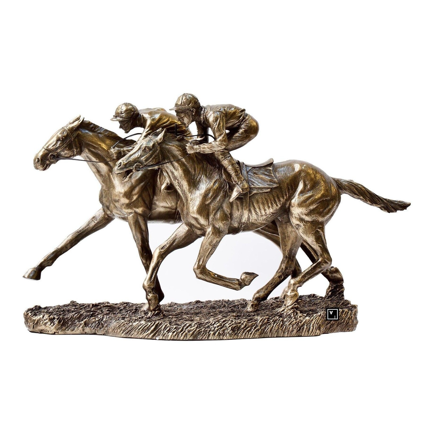Two jockeys | Curios & Collectibles | Home Decor | Handcrafted