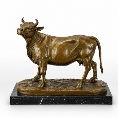Cow | Handcrafted Bronze Decor | Unique Home Accent | Gift Idea