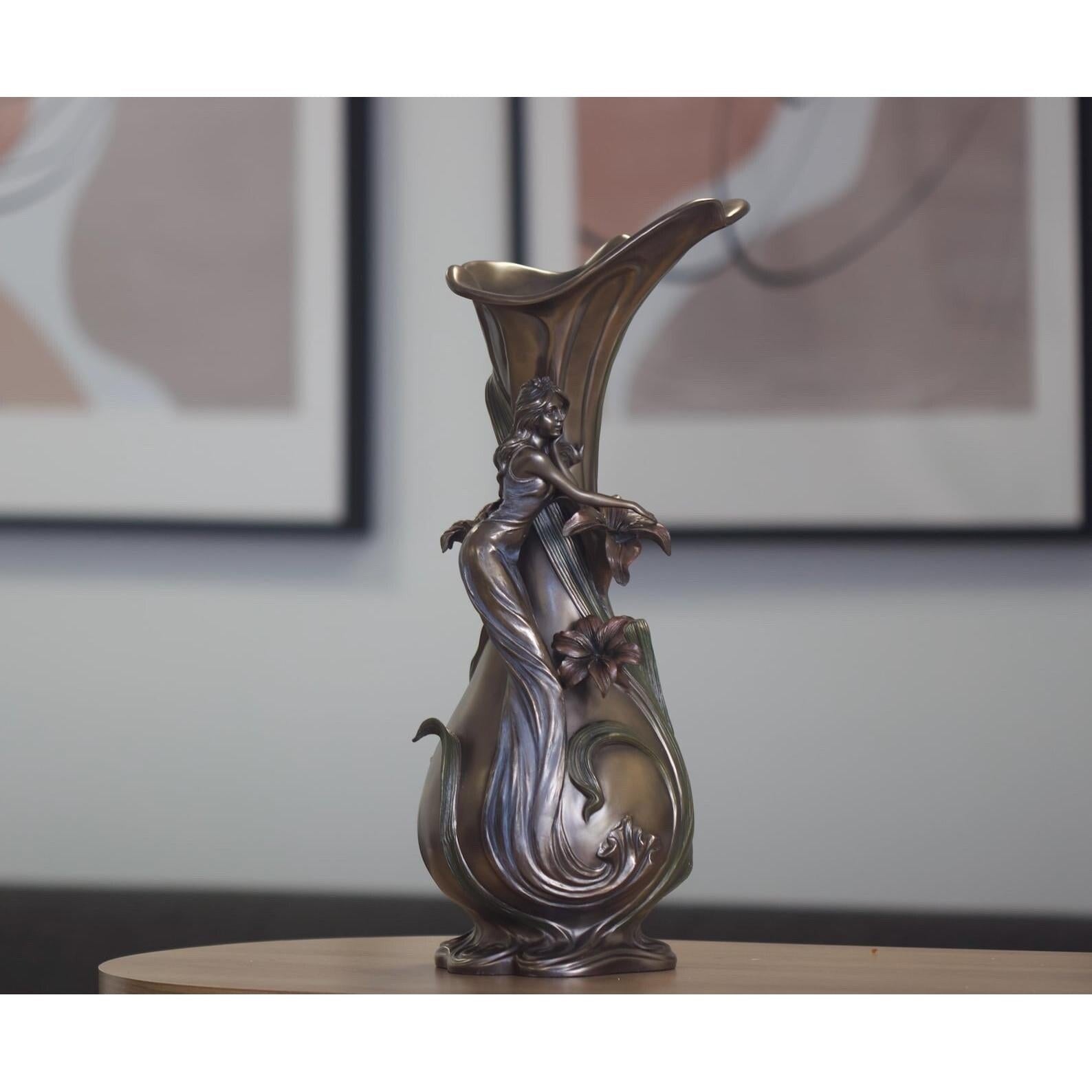 Vase with Girl | Vases & Bowls | Home Decor | Handcrafted
