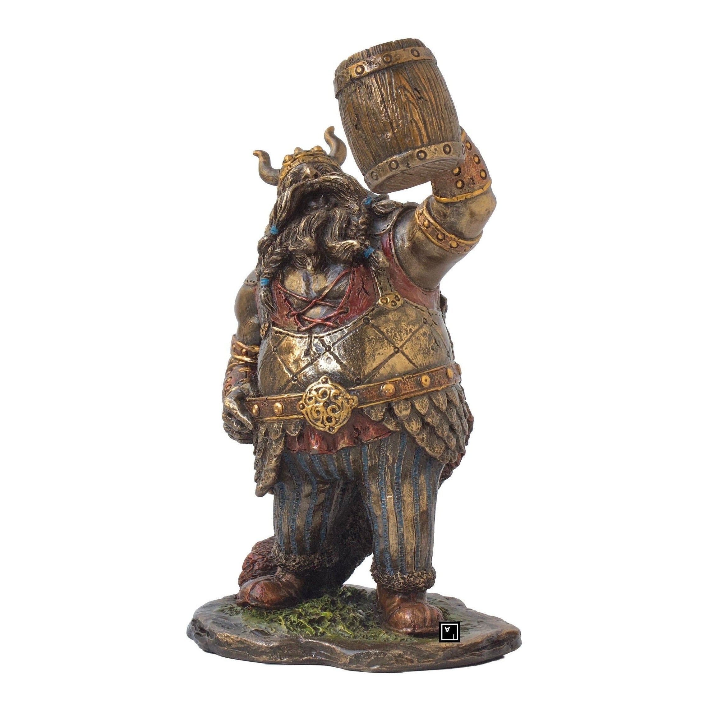 Viking Drinking Beer | Curios & Collectibles | Home Decor