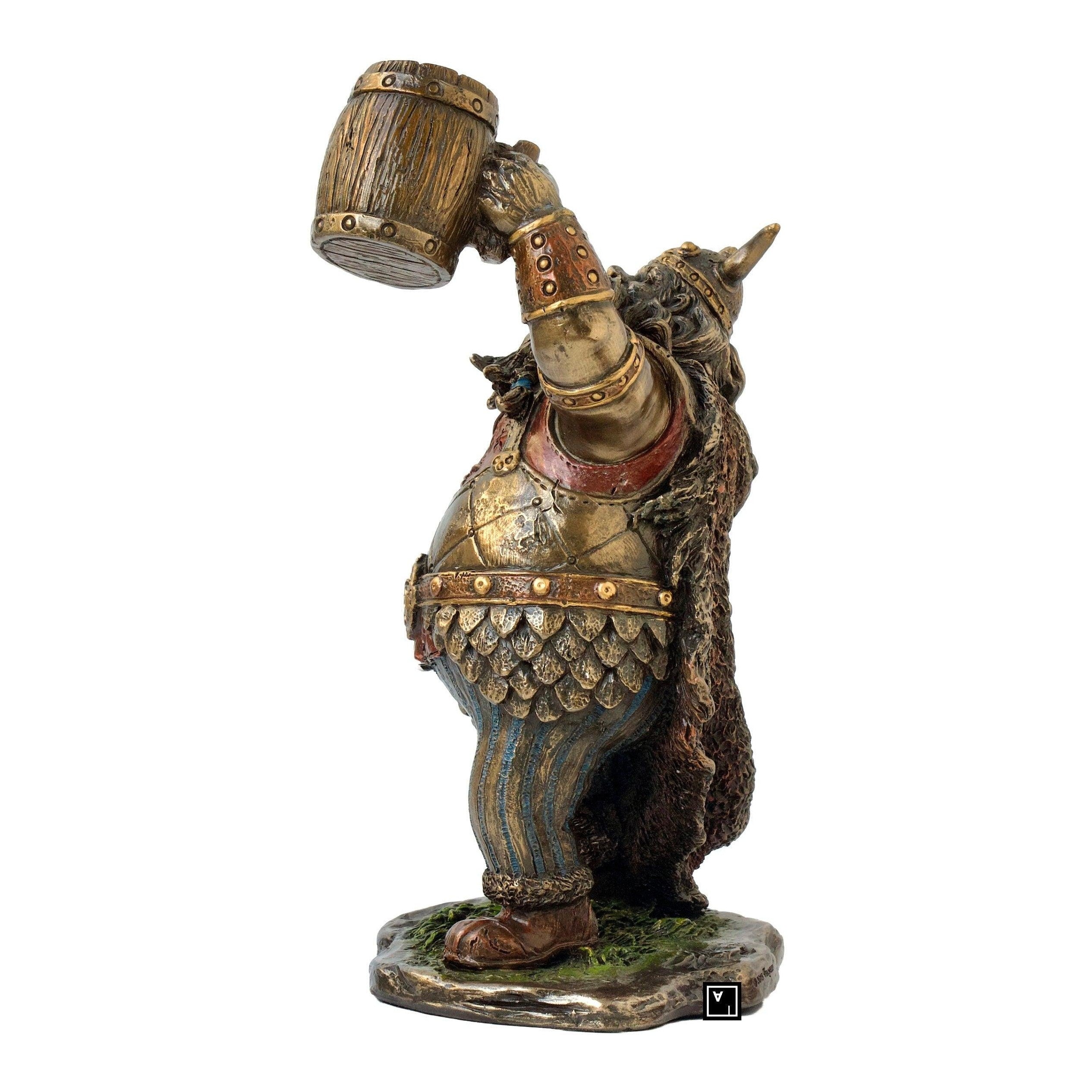 Viking Drinking Beer | Curios & Collectibles | Home Decor