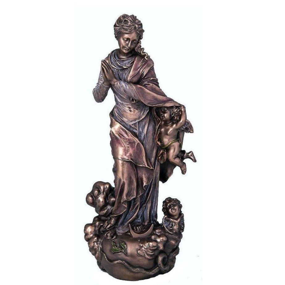 Virgin Mary Statue by Jakob Christoph Schletterer- 1754 Maria