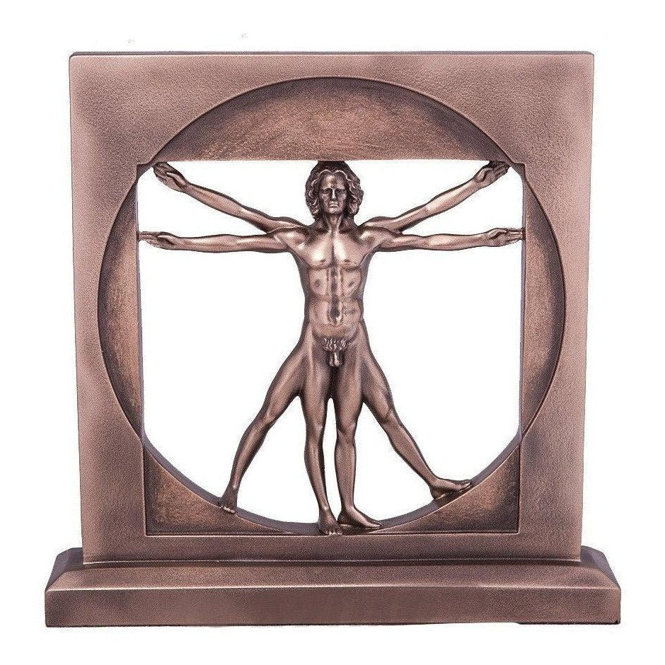 Vitruvian Man Figurine by Leonardo da Vinci | Figurines & Statues