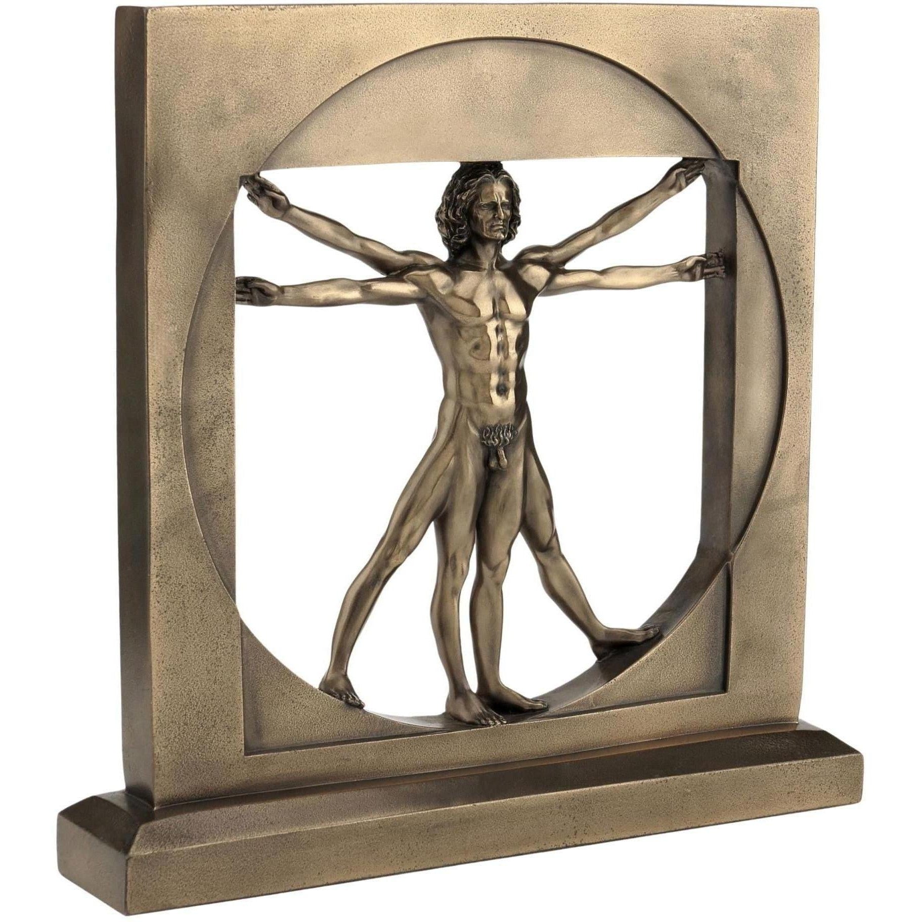 Vitruvian Man Figurine by Leonardo da Vinci | Figurines & Statues