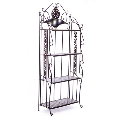 Metal shelf | Handcrafted Garden Decor | Unique Home Accent