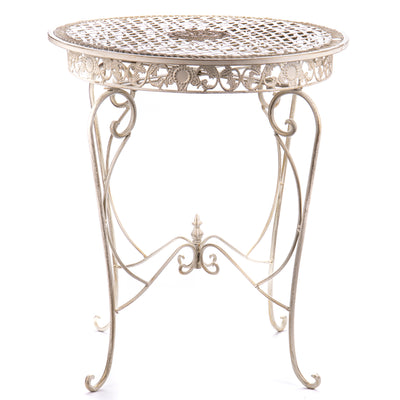 Metal garden table | Handcrafted Garden Decor | Unique Home Accent