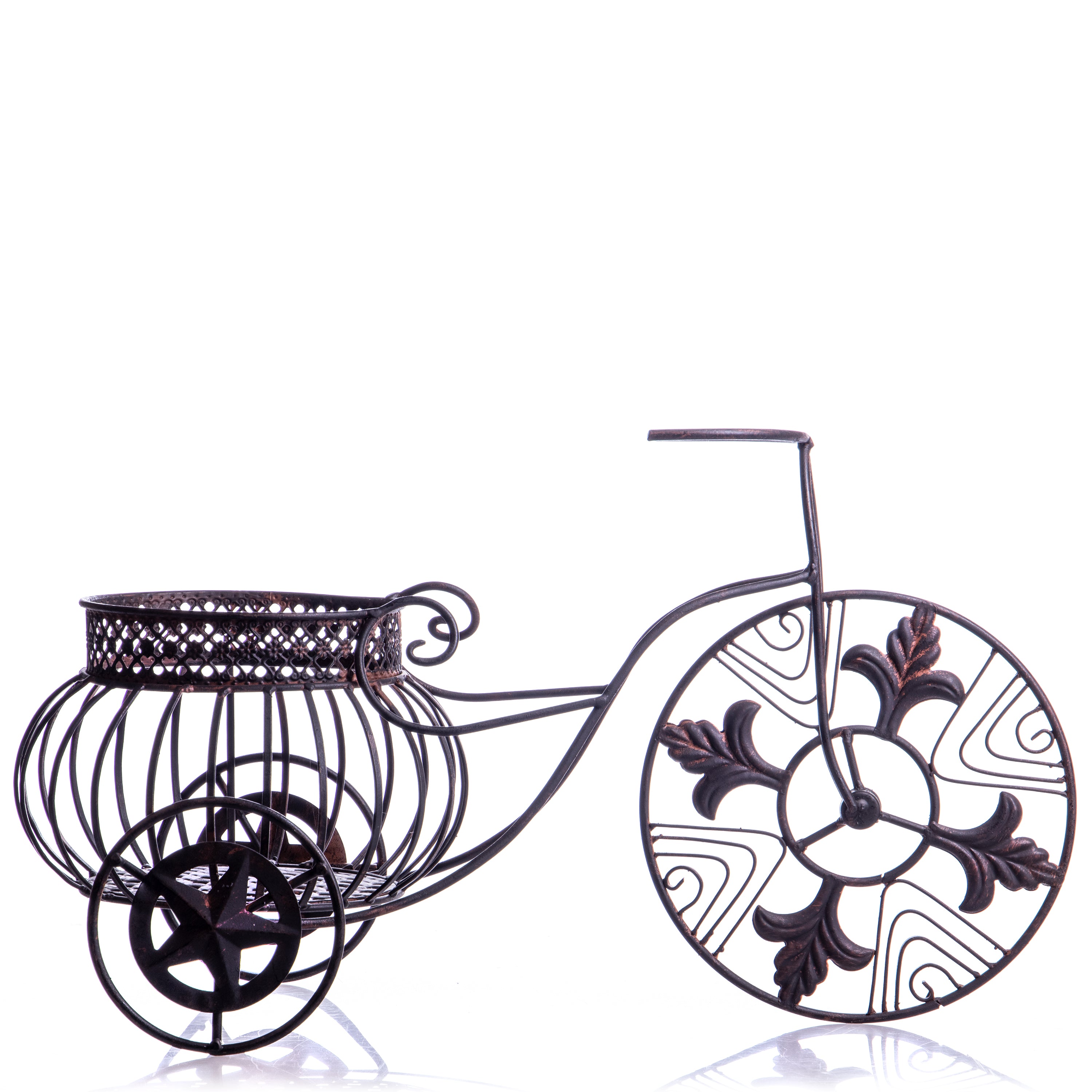 Metal Tricycle Flower Basket – Garden Planter
