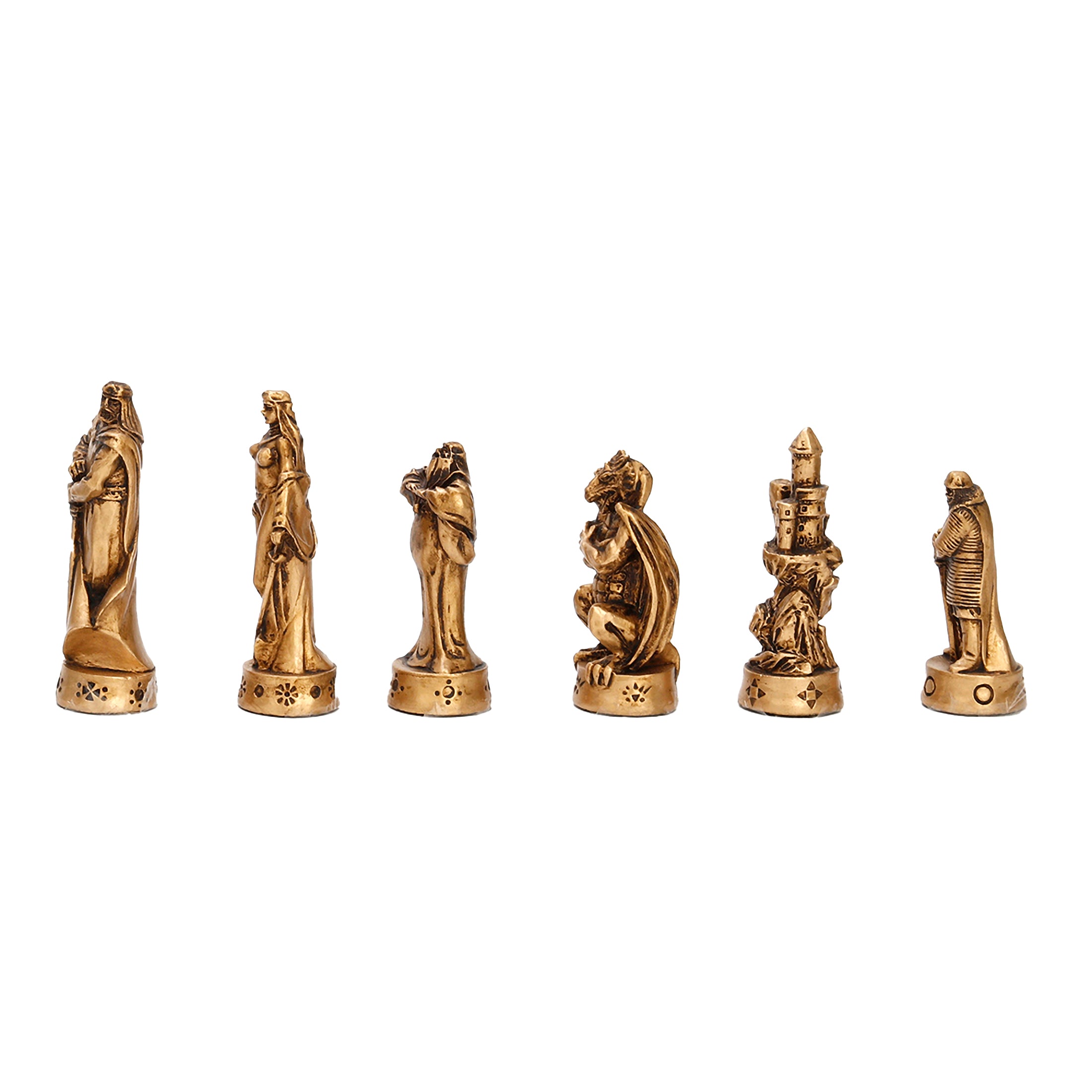 Medieval Fantasy Chessmen Set (No Board)