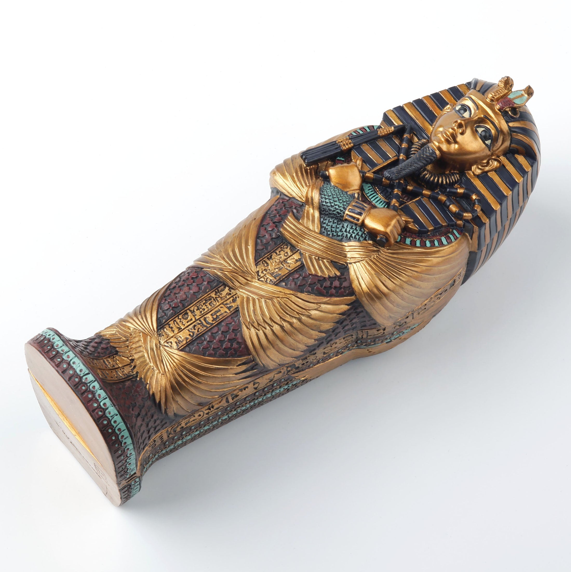 King Tut Sarcophagus With Mummy