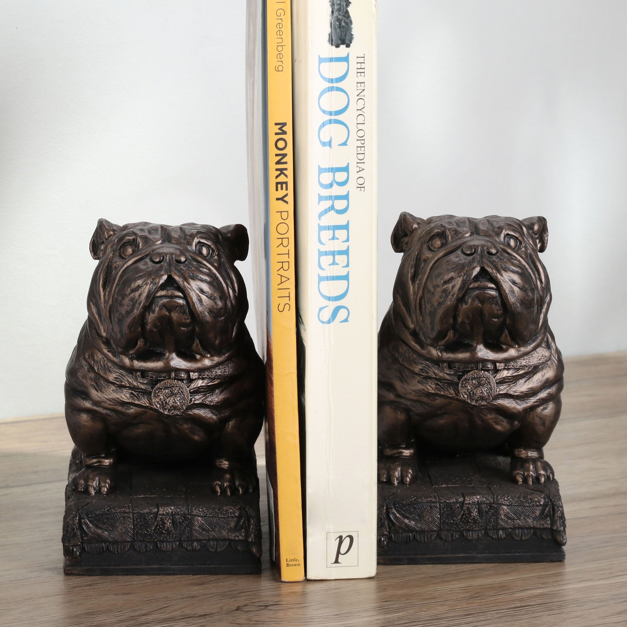 British Bulldog Bookends