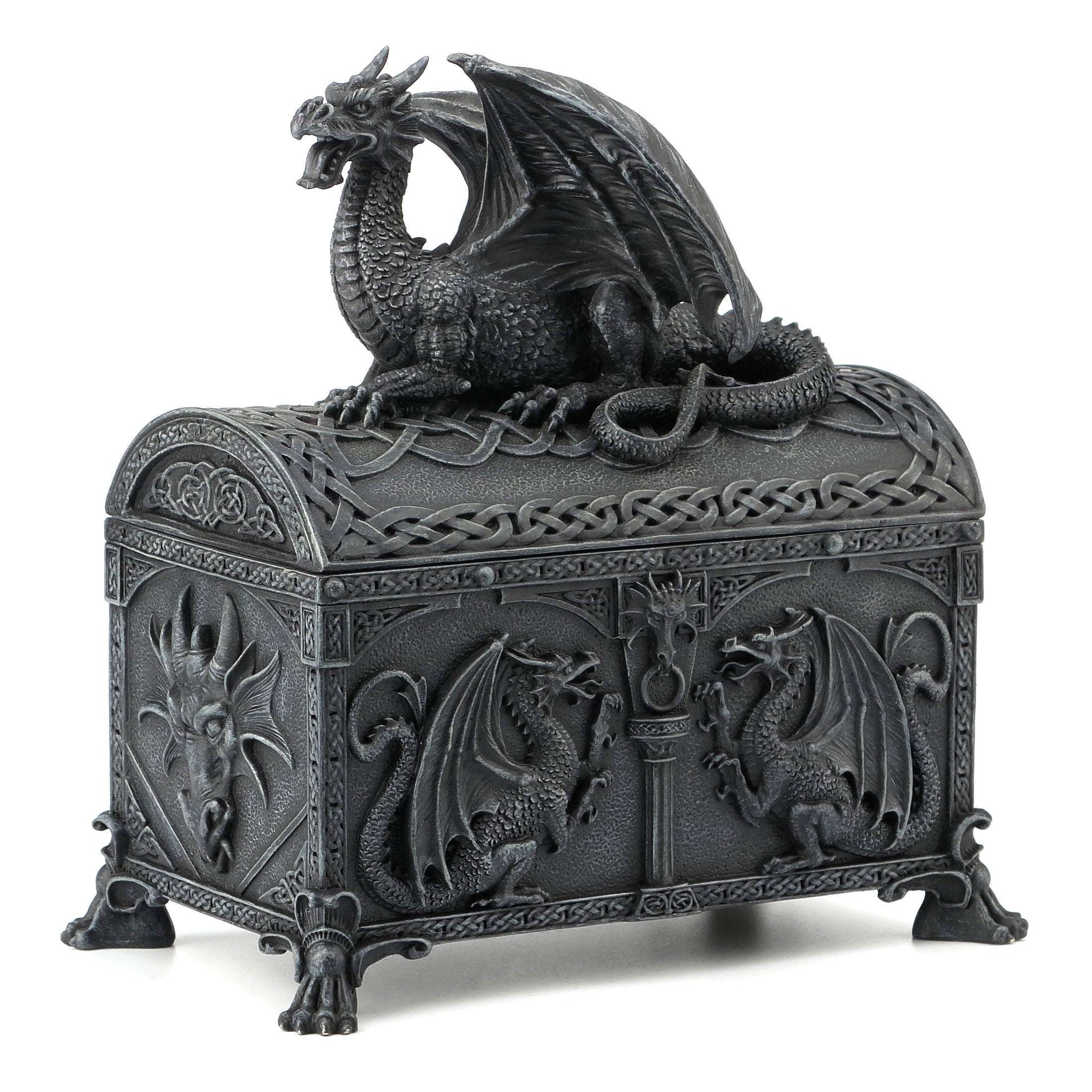 Dragon Chest Shaped Trinket Box
