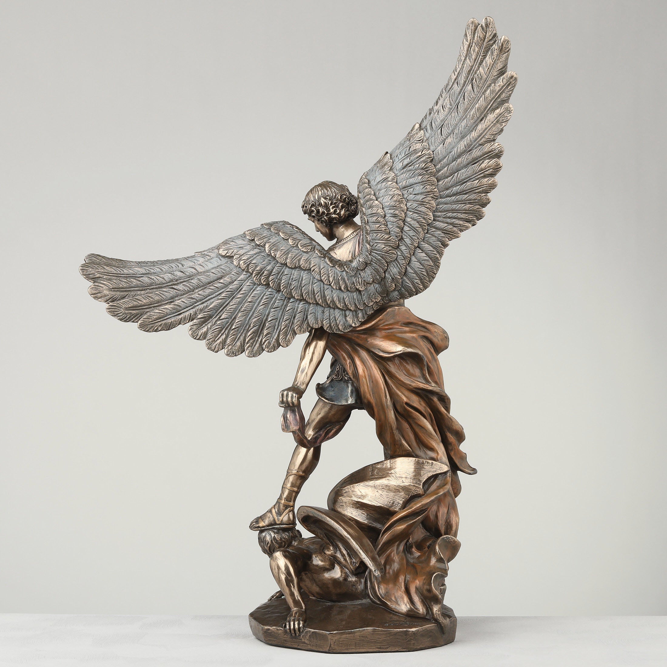 Saint Michael Tramples Demon