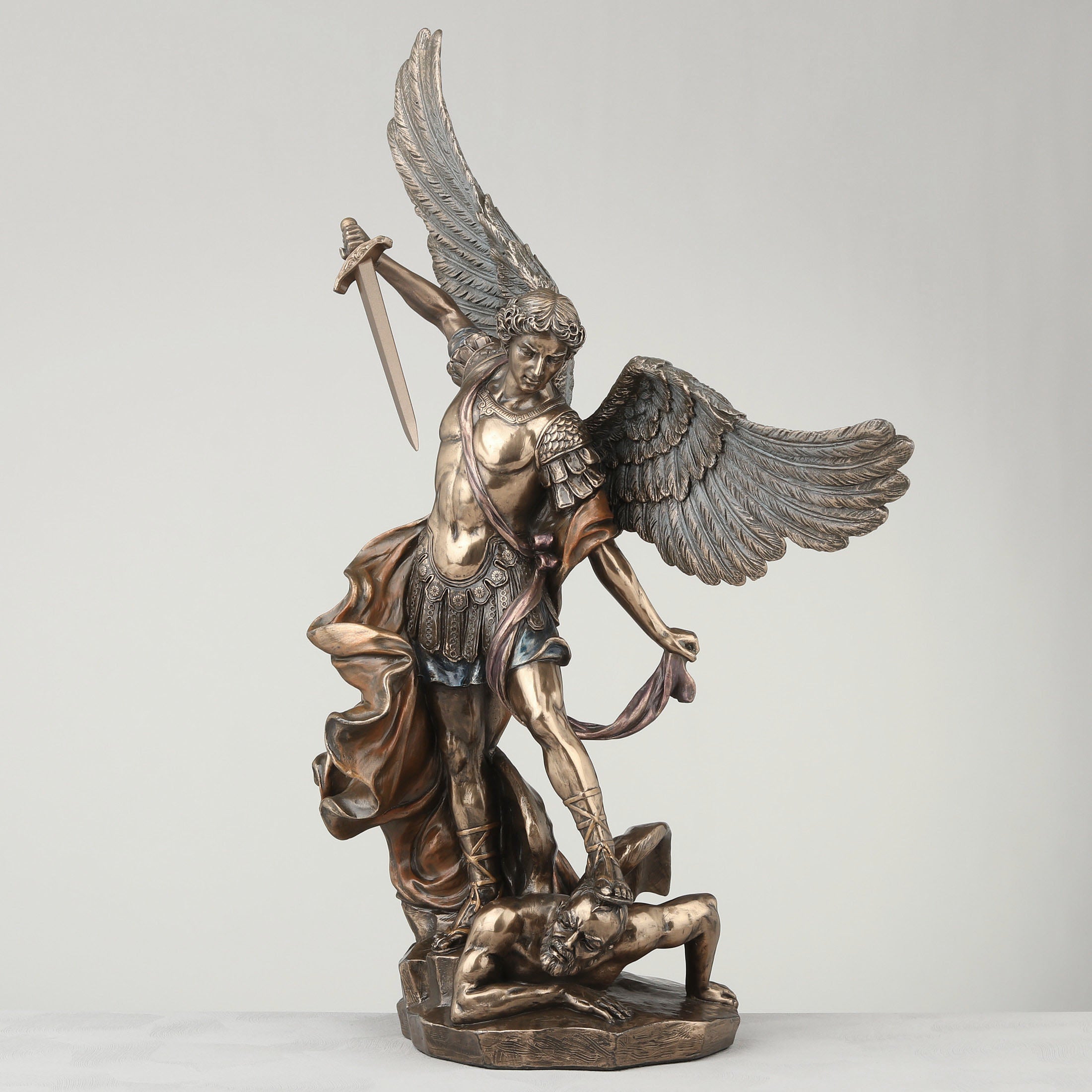 Saint Michael Tramples Demon