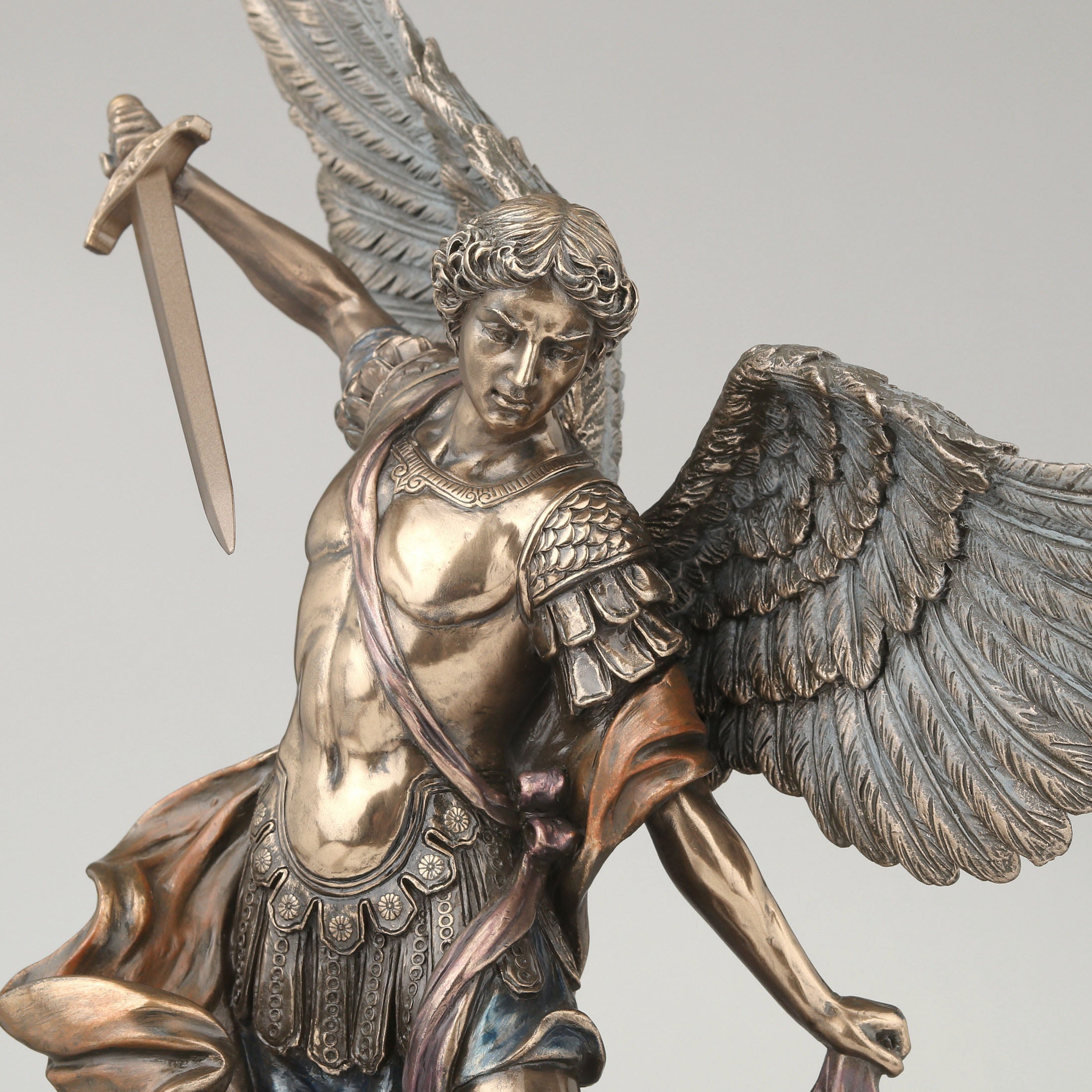Saint Michael Tramples Demon