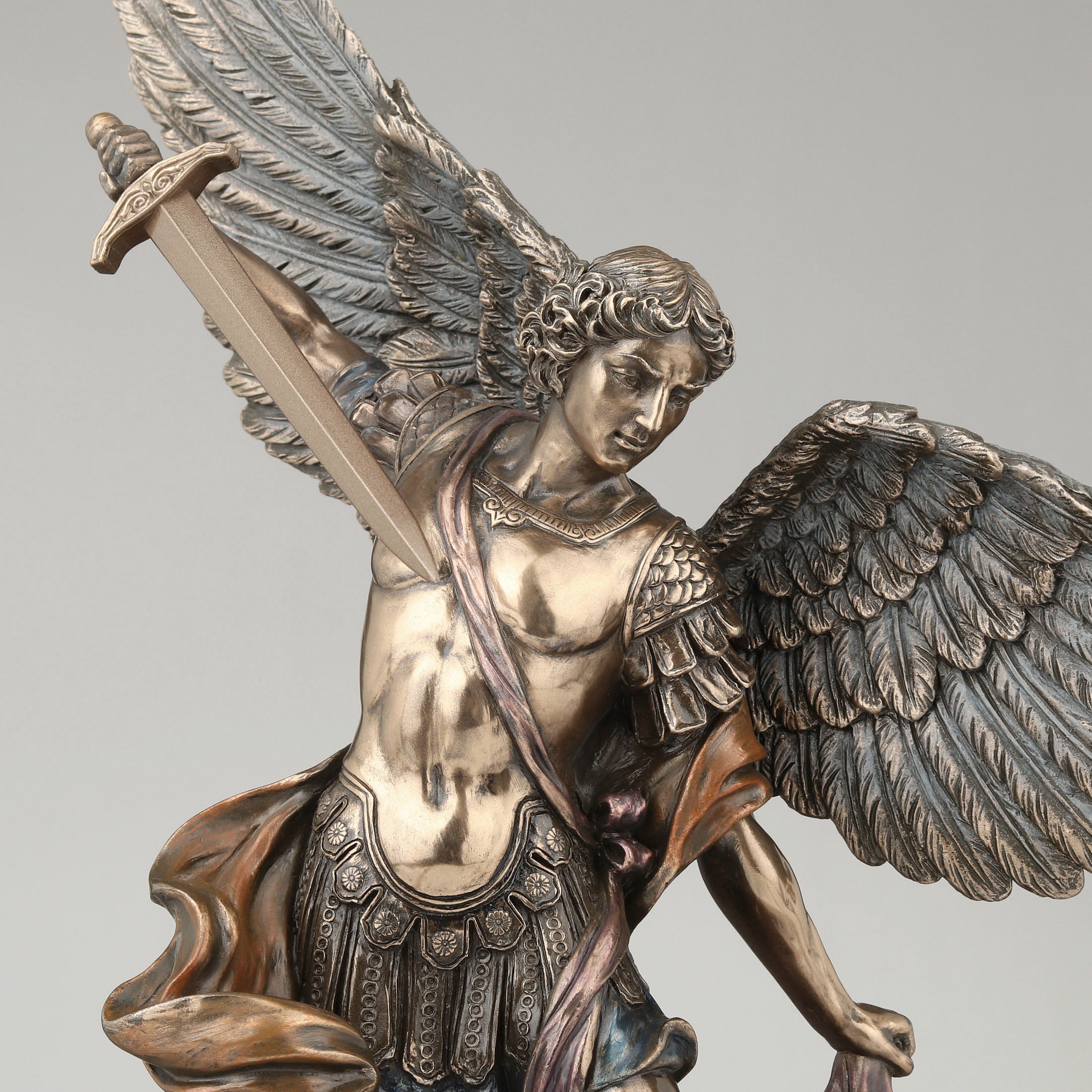 Saint Michael Tramples Demon