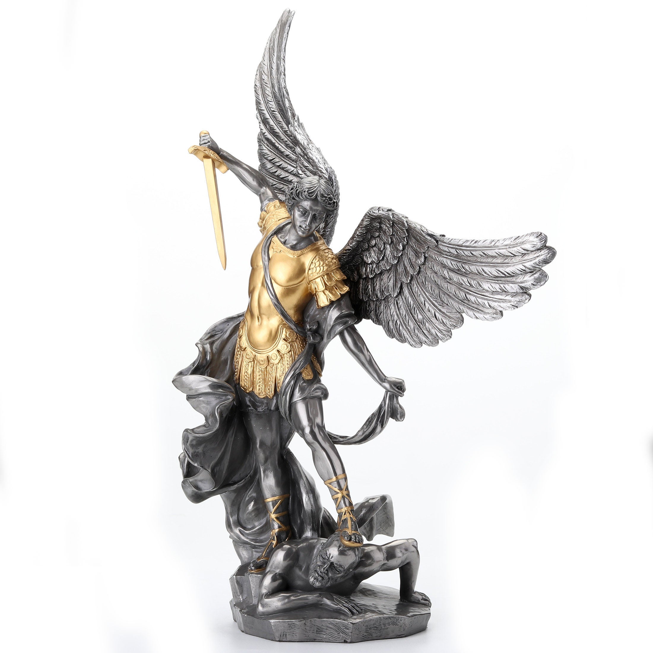 Saint Michael Tramples Demon