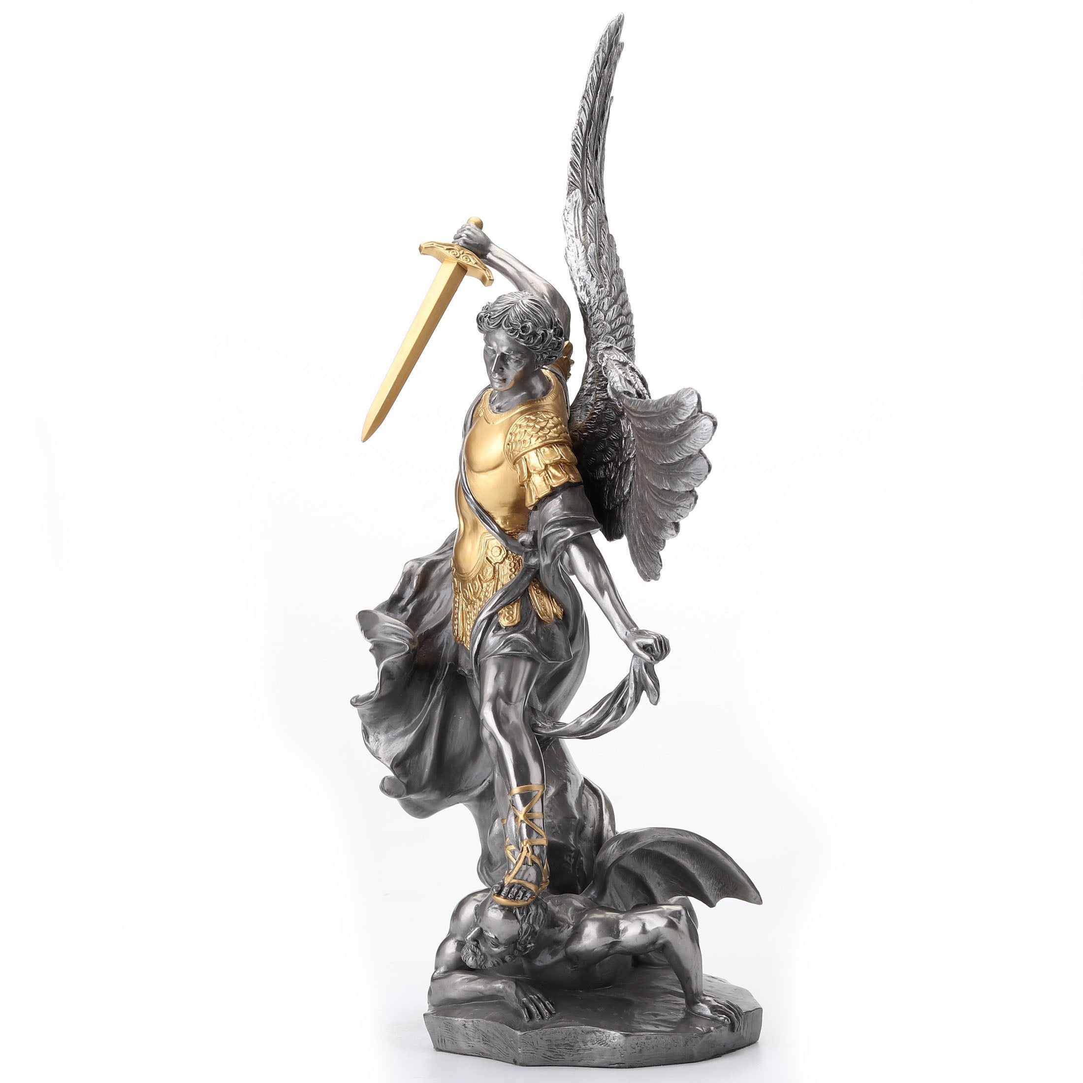 Saint Michael Tramples Demon
