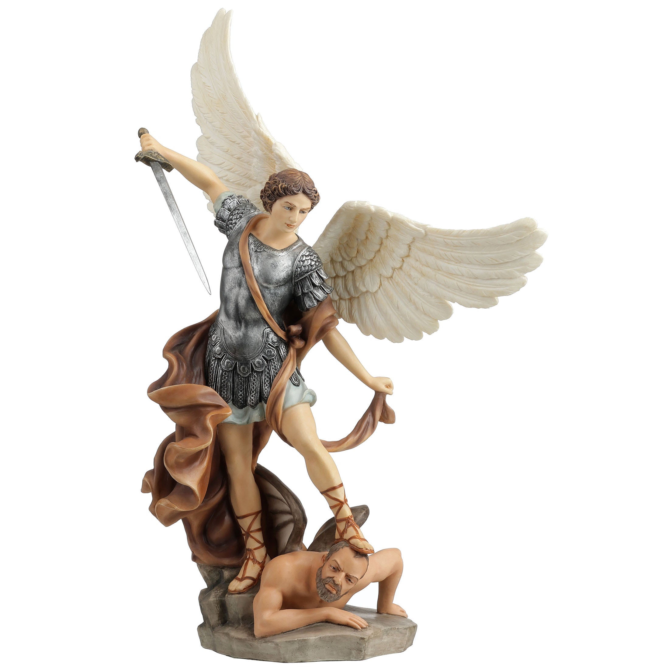 Saint Michael Tramples Demon