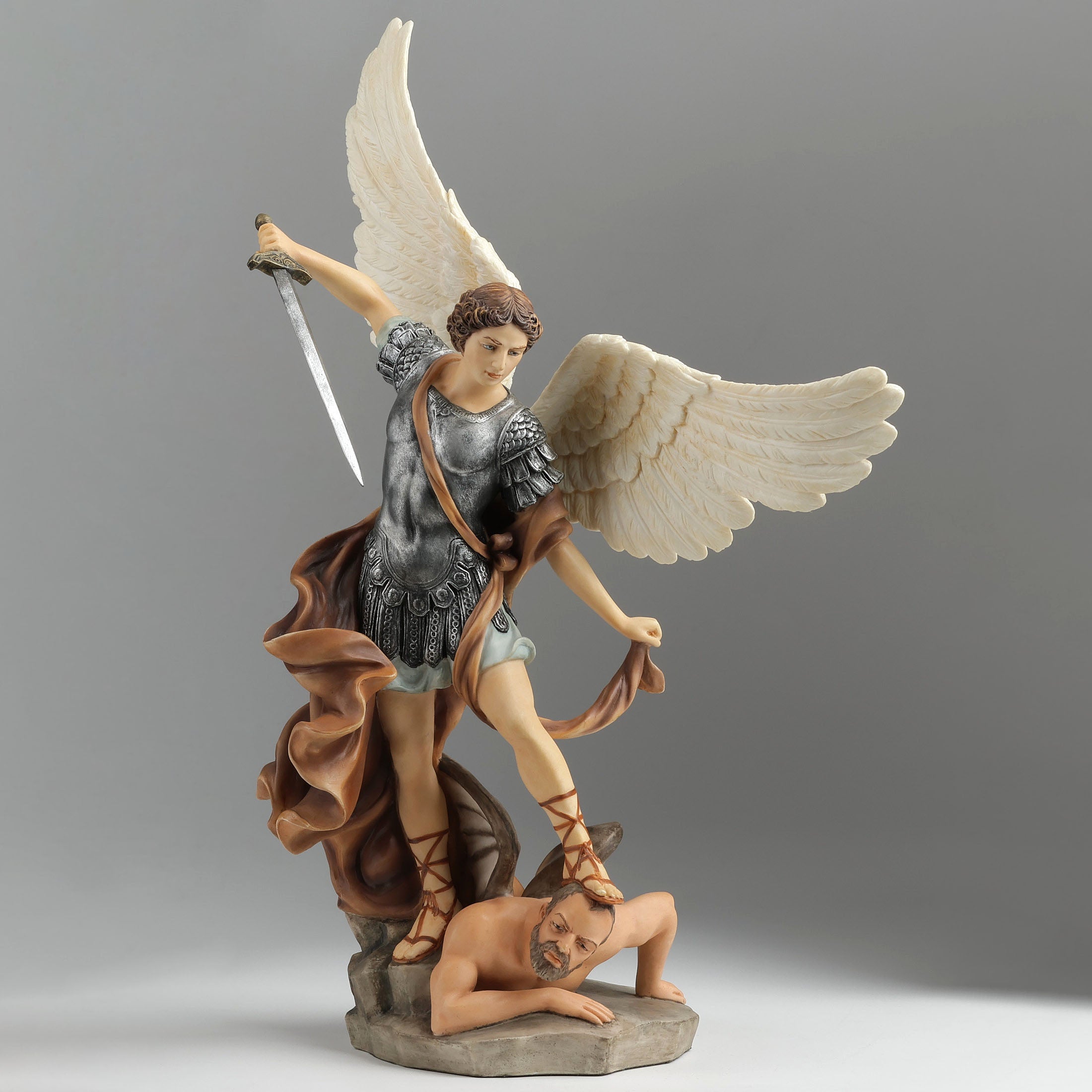 Saint Michael Tramples Demon