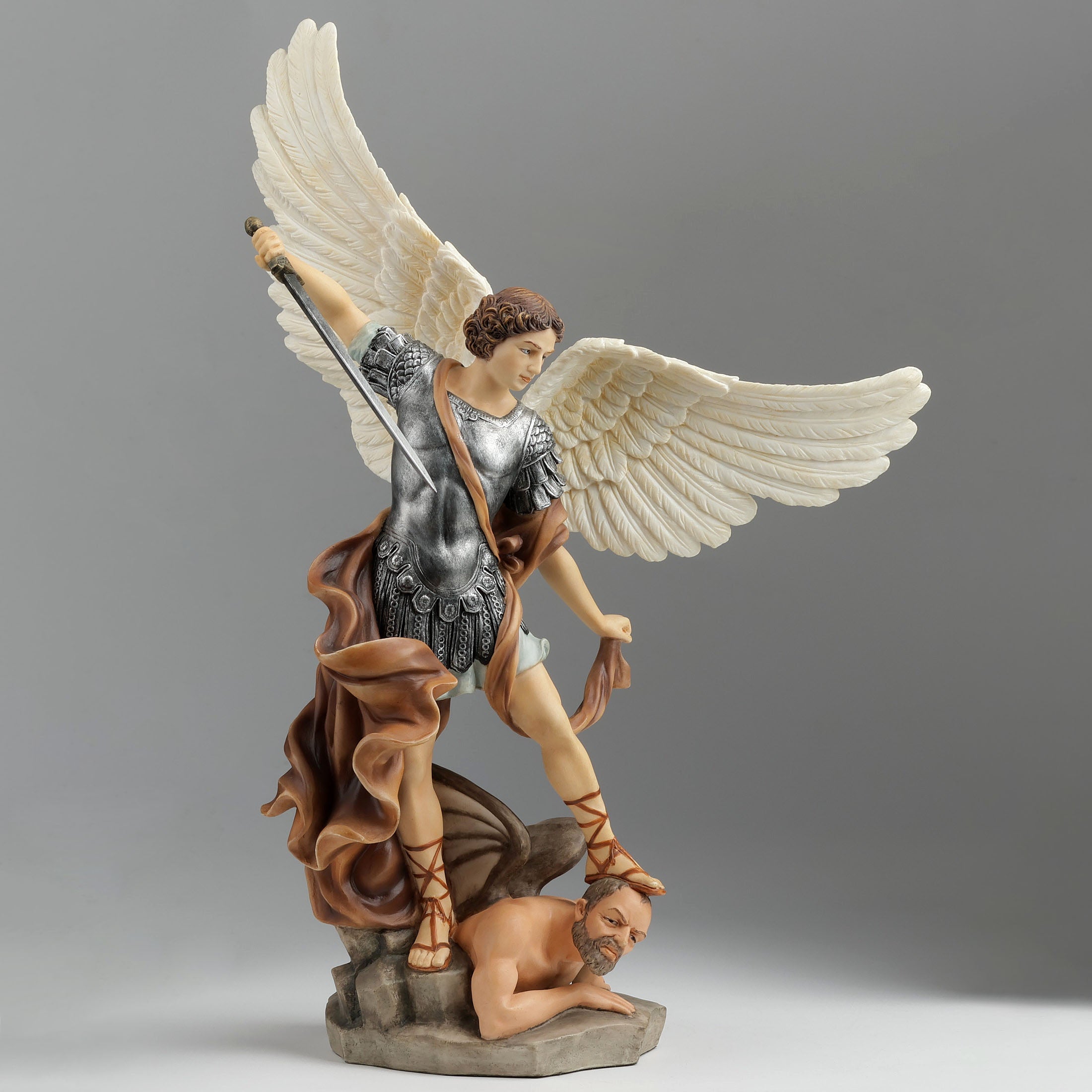 Saint Michael Tramples Demon